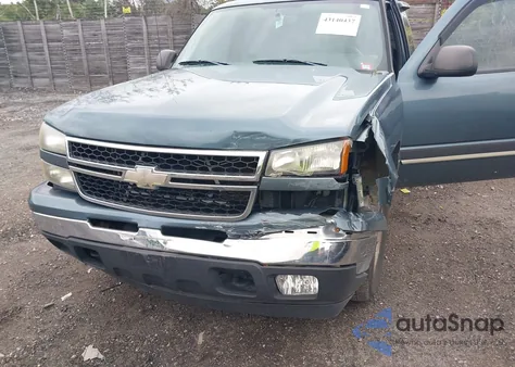 2006 Chevrolet Silverado 1500 Lt1 из США, поврежденный, VIN 2GCEK19B661345055